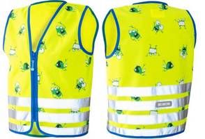 Wowow Reflectievest kids goyo jacket maat l geel