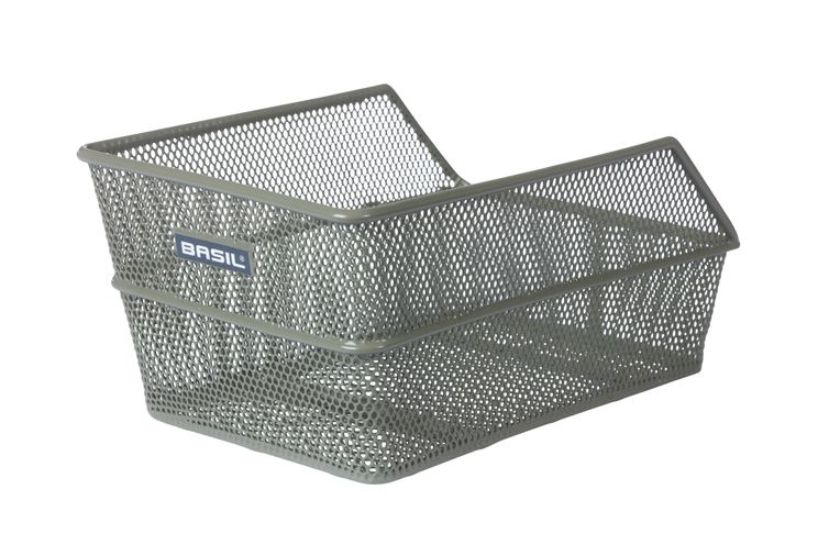 Basil cento s - fietsmand - achterop - olive green afbeelding