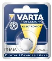 Varta knoopcel batterij 3v cr1616 afbeelding