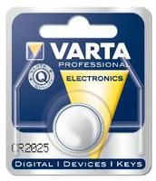 Varta knoopcel batterij cr2025 lithium 3v afbeelding