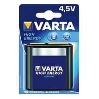 Varta high energy alkaline 4.5v/3lr12 platte batterij blister 34912 afbeelding
