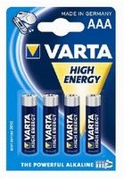 Varta aaa/lr03 mini penlite alkaline per 4 stuks op kaart afbeelding