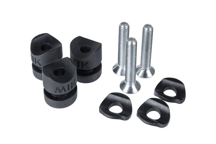 Basil Mik side - studs - set van 3 stuks - zwart afbeelding