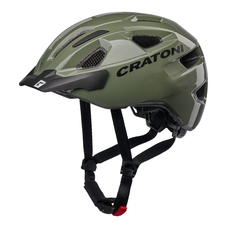 Helm Cratoni C-Swift olive glossy | UNI afbeelding