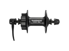 Shimano Voornaaf fh-m475 - 36 gaats - 6 bouts met remschijfbevestiging - zwart afbeelding
