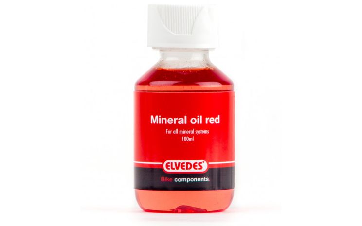 Shimano Rode mineraal olie 100 ml afbeelding