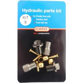 Elvedes Hydraulische onderdelen kit 9 m9 flensbout en m8 afbeelding