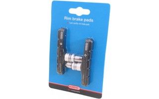 Elvedes Remblokken v-brake zwart 72 x 14 mm 2 stuks
