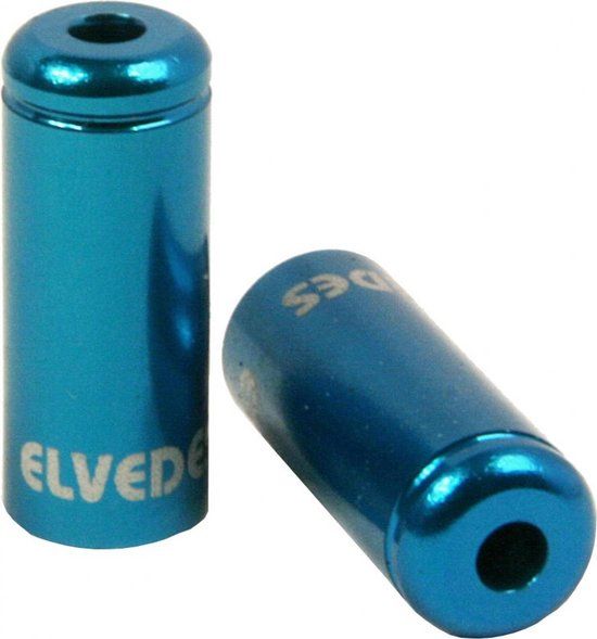 Pot Kabelferrules Elvedes 5.0mm | Aluminium | Blauw | P50 afbeelding