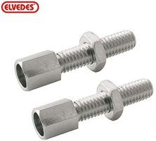 Elvedes Pot stelbout m6 messing (p15) afbeelding 1