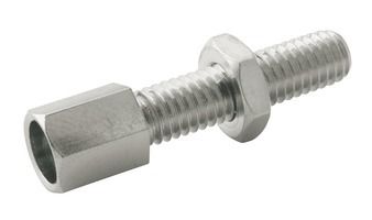 Elvedes Pot stelbout m6 messing (p15) afbeelding