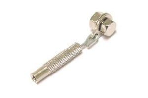 Elvedes Universele kabelspanner sturmey archer 25 mm - messing (15 stuks) afbeelding
