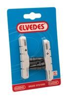 Elvedes Remblokset v-brake 72 mm - wit (op kaart) afbeelding