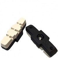 Elvedes Remblokken magura hs11/hs33 wit/zwart 1 paar