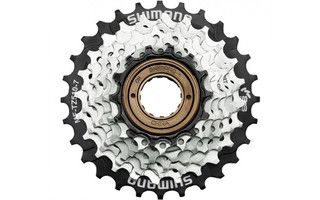 Shimano freewheel tz510 7-sp 14-16-18-20-22-24-28t afbeelding