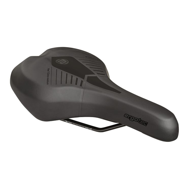Ergotec Zadel active m medium zwart