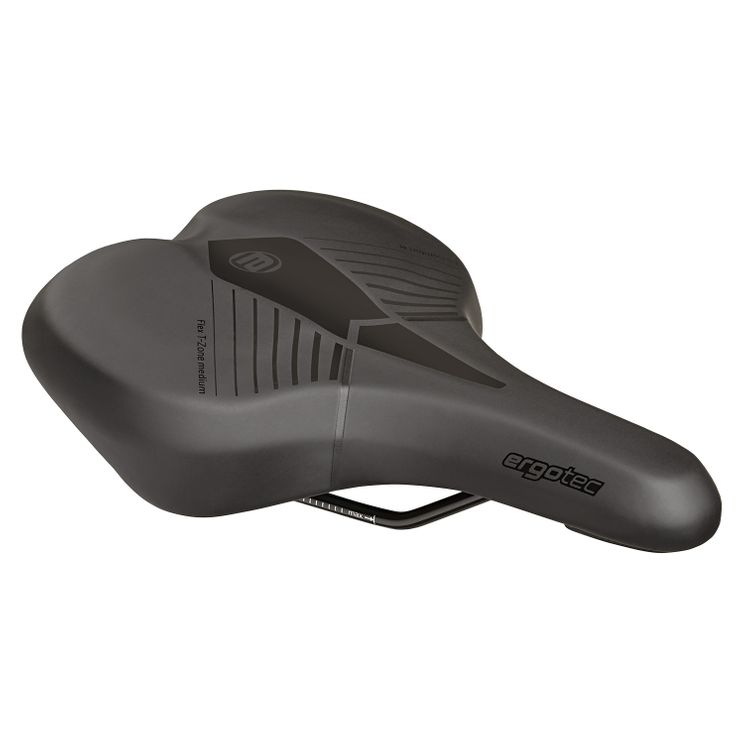 Zadel Ergotec Comfort Plus Zwart