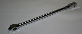 Gazelle Rembuisje 150mm messing / chroom afbeelding
