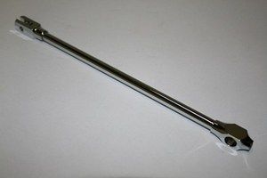 Gazelle Rembuisje 175mm messing / chroom afbeelding