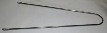 Gazelle Spatbordstang 28 rvs b50g achter 363mm