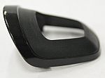 Gazelle koplampkapje voor fender light&vision zwart
