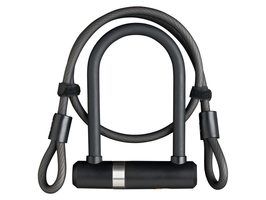 Axa Beugelslot newton pro mini 10cm set afbeelding