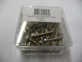 Bofix Spatbordbout m5x25 rvs met borgmoer (50 stuks) afbeelding