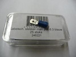 Bofix Kabelstekkers man plat blauw afbeelding