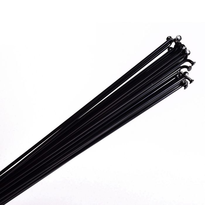 Alpina spaken 14g (2,00mm) 266mm rvs zwart (p36) afbeelding